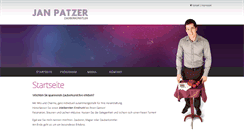 Desktop Screenshot of janpatzer.de